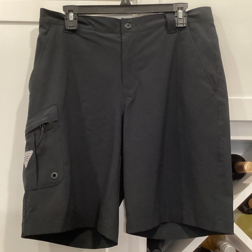 Mens Columbia PFG Cargo Fishing Shorts (32)